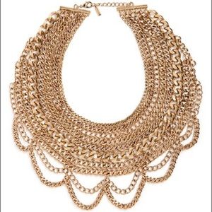 Baublebar Gold Courtney Bib